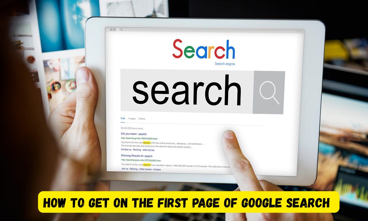 How to Get on the First Page of Google Search David Aziz:? Proven Strategy for Success
