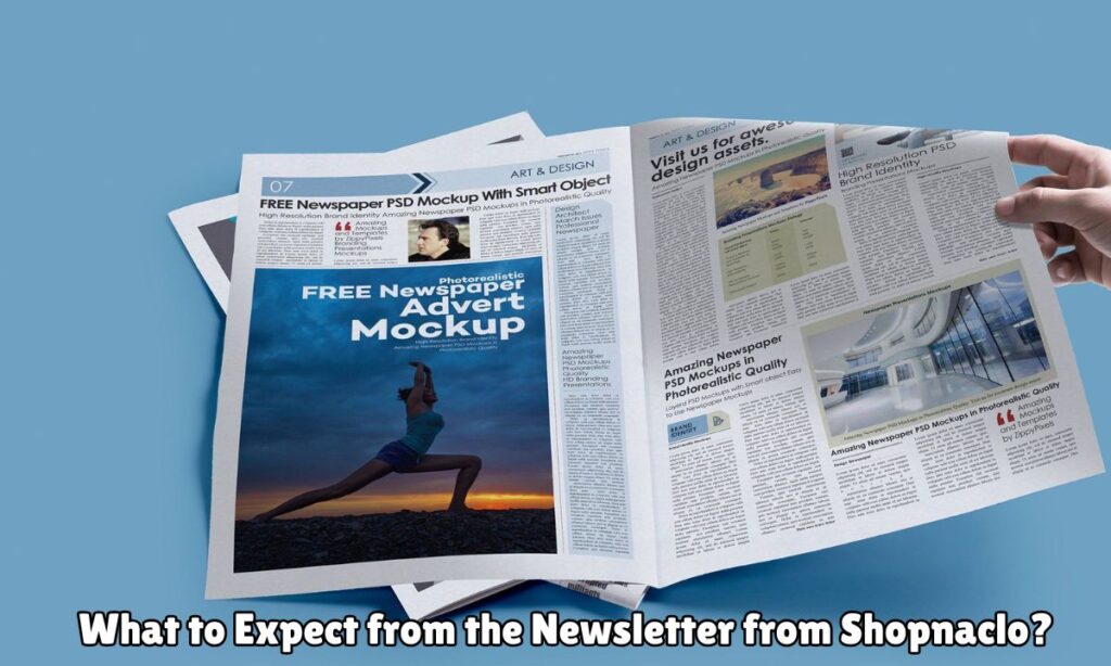 What to Expect from the Newsletter from Shopnaclo?