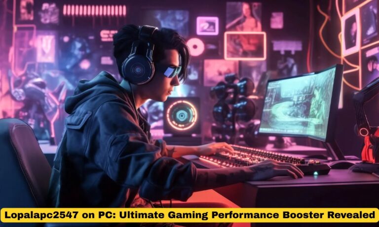Lopalapc2547 on PC: Ultimate Gaming Performance Booster Revealed
