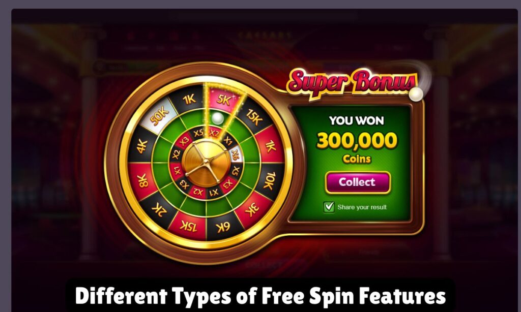 Different Types of Free Spin Features