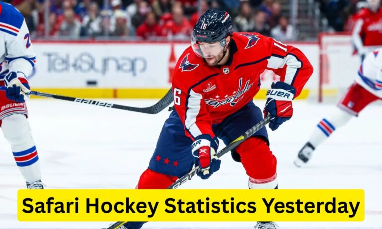 Safari Hockey Statistics Yesterday